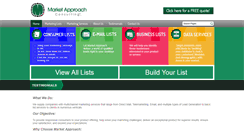 Desktop Screenshot of marketapproach.net